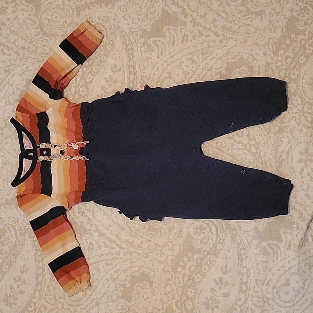Rufflebutts Full Length Romper